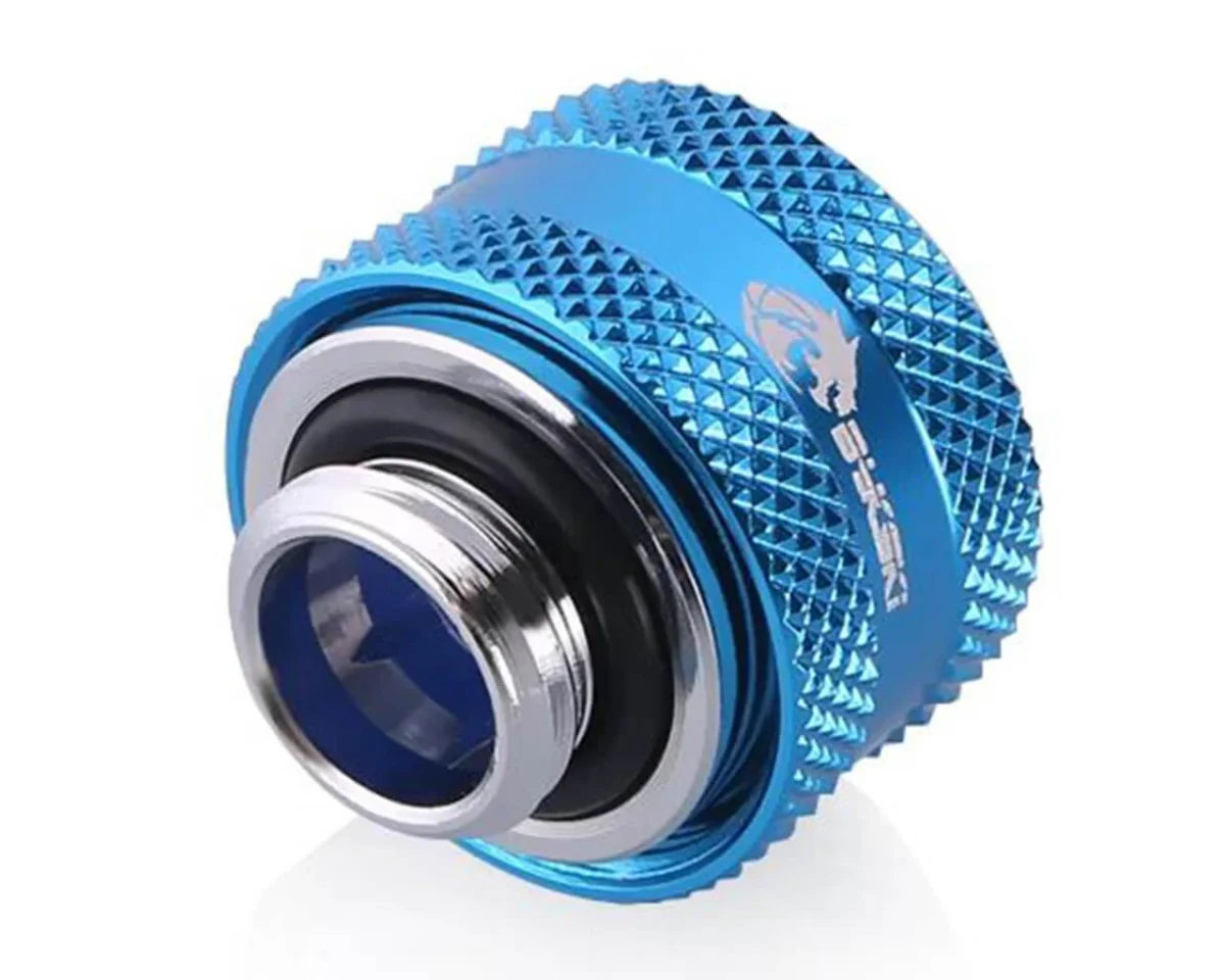 Bykski B-FTHTJ-L14-B G1/4" 14mm OD rigid fitting - Blue - Image 2