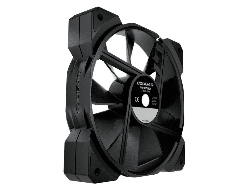 Cougar MHP120, 120mm Radiator Fan (82.48CFM) – Black – Vanguard PC