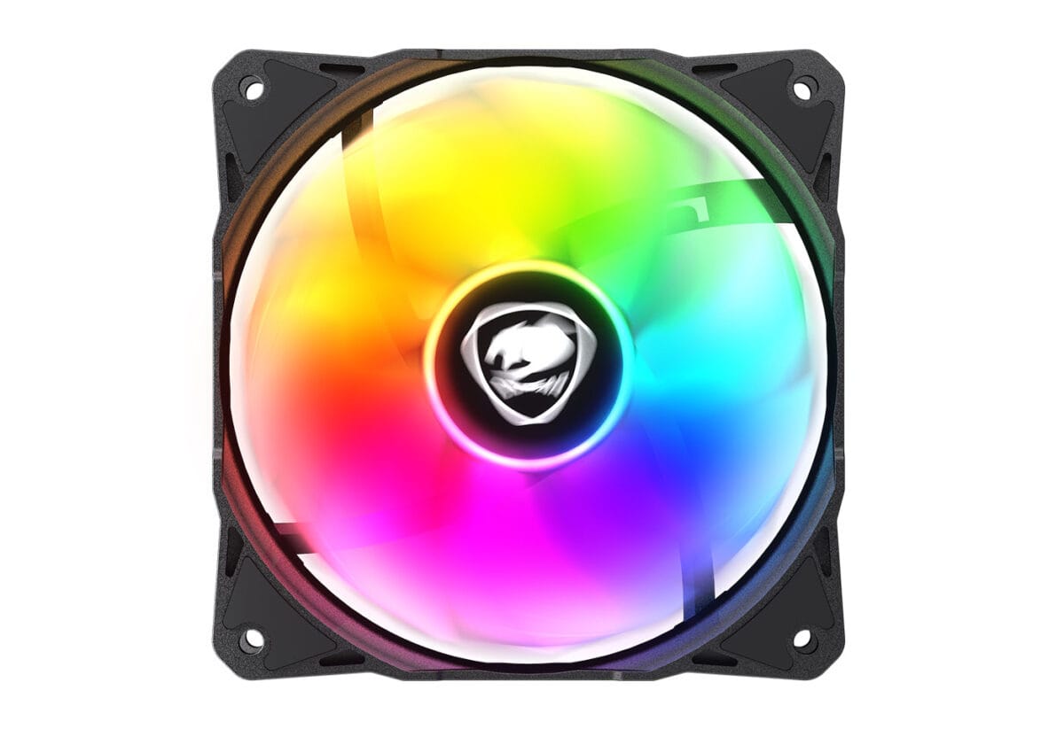 Cougar POSEIDON ELITE ARGB, 240mm AIO Liquid Cooler (62.53CFM, 33.5 dBA) – Black - Image 4