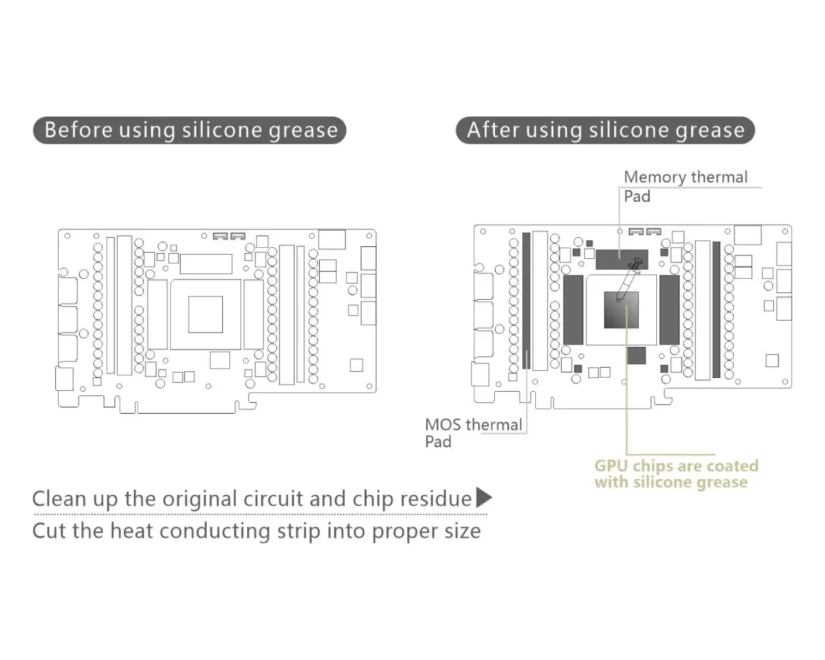 Bykski N-ST4090TQ-X-V2 Zotac Gaming RTX4090 Series Full Coverage GPU Water Block & Backplate - Image 8