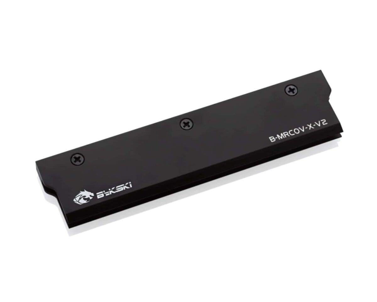 Bykski B-MRCOV-X-V2 DDR5 Memory Heat Spreader - Black - Image 2
