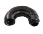 Bykski B-RD180-SK G1/4" male-female 180 degree rotary elbow fitting - Black - Image 2