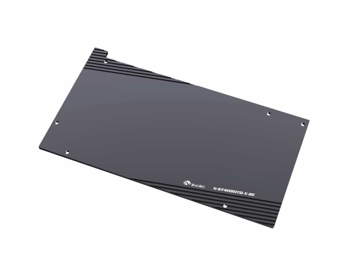 Bykski N-ST4080TQ-X ZOTAC Gaming RTX4080 Trinity Full Coverage GPU Water Block & Backplate - Image 4
