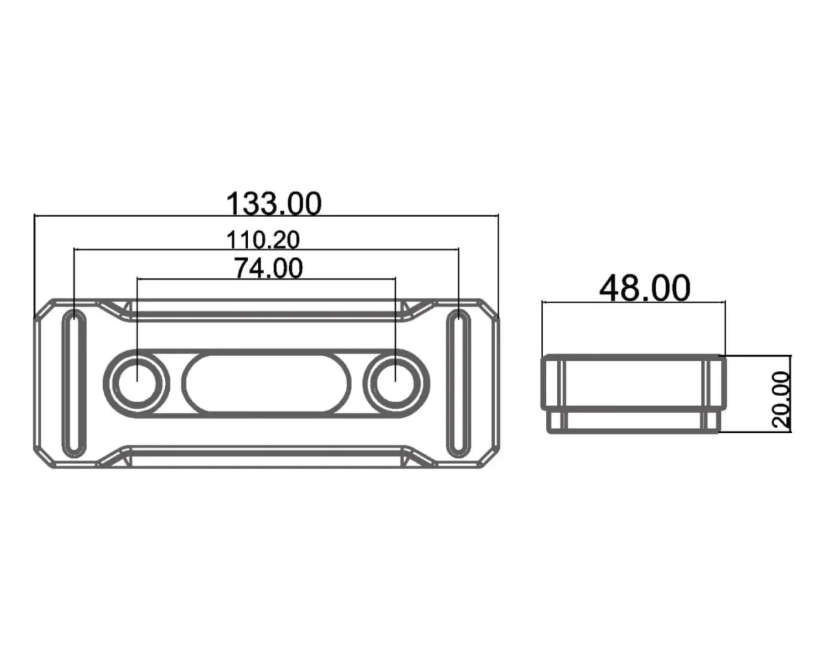 Bykski Four Channel Memory Water Block w/ 5v Addressable RGB (RBW) Silver (B-RAM-X-V4-S) - Image 4