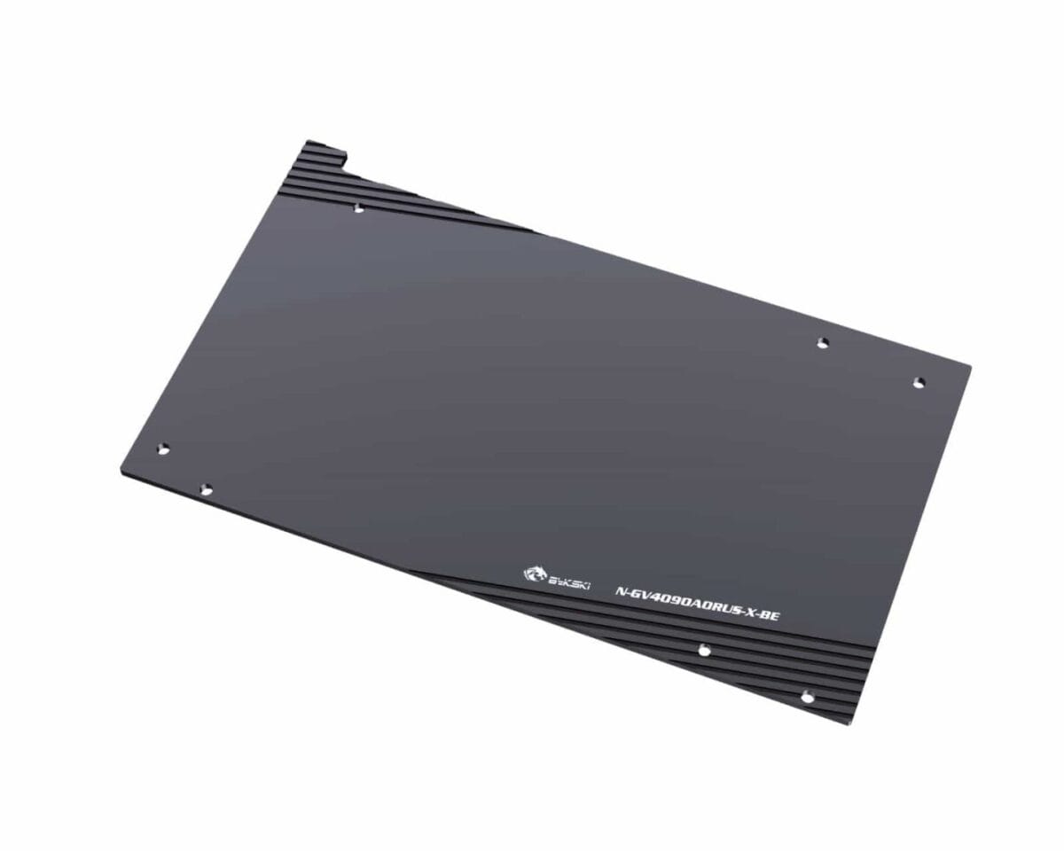 Bykski N-GV4090AORUS-X Gigabyte AORUS GeForce RTX4090 Master 24G Full Coverage GPU Water Block & Backplate - Image 4