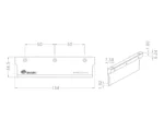 Bykski B-MRCOV-X-V2 DDR5 Memory Heat Spreader - Black - Image 5