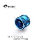 Bykski Flex 10mm ID x 16mm OD Fitting - Blue (B-FT3-TK-V2) - Image 3