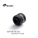 Bykski Flex 10mm ID x 16mm OD Fitting - Black (B-FT3-TK-V2) - Image 3