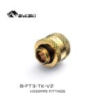 Bykski Flex 10mm ID x 16mm OD Fitting - Gold (B-FT3-TK-V2) - Image 2