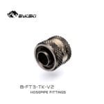 Bykski Flex 10mm ID x 16mm OD Fitting - Gun Colour (B-FT3-TK-V2) - Image 3