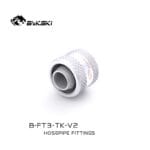 Bykski Flex 10mm ID x 16mm OD Fitting - White (B-FT3-TK-V2) - Image 3