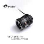 Bykski B-LTJT-X-14-BK G1/4" 14mm OD rigid fitting built-in light - Black - Image 3