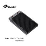 Bykski B-RD420-TN, 420mm Single Row Radiators, 28mm Thickness - Image 3