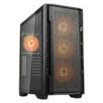 Cougar UNIFACE RGB Mid Tower Case - Black