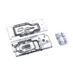 Bykski N-GV3090GMOC-TC-V2 Gigabyte RTX3090 GAMING OC Full Coverage GPU Water Block & Active Backplate