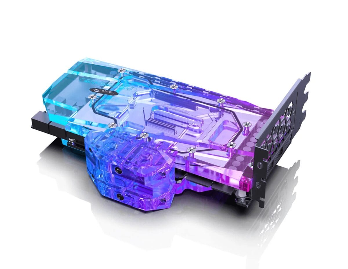 Bykski N-RTX3090H-TC-V2 RTX3090 Reference Edition Full Coverage Water Block & Active Back Plate - Image 5