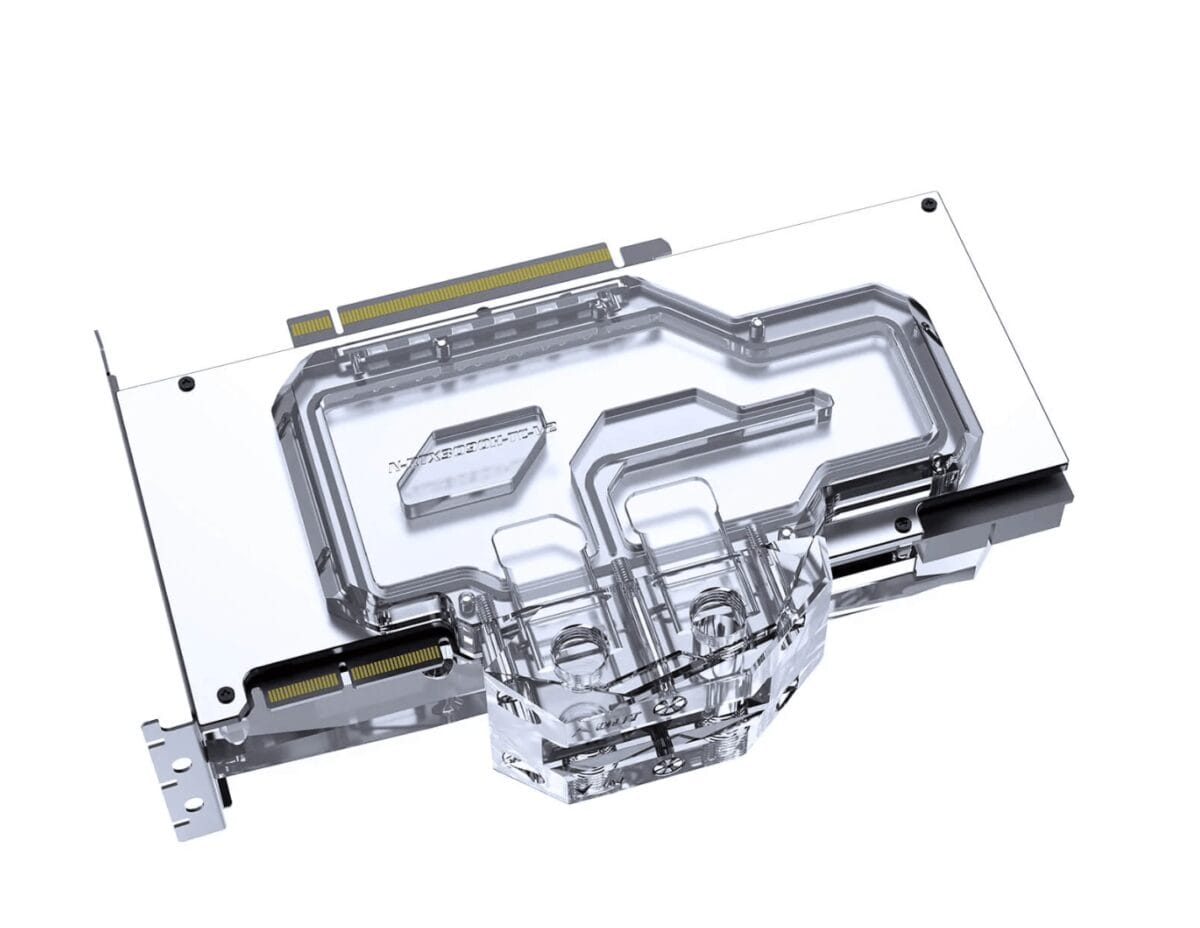 Bykski N-RTX3090H-TC-V2 RTX3090 Reference Edition Full Coverage Water Block & Active Back Plate - Image 4