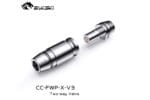 Bykski CC-FWP-X-V3-S G1/4" female-female quick disconnect fitting - Silver - Image 2
