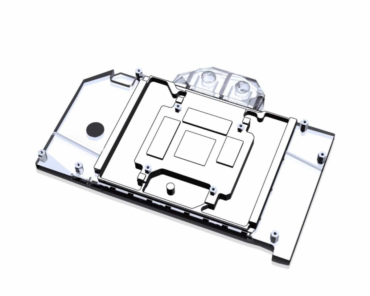 Bykski N-ST4080TQ-X ZOTAC Gaming RTX4080 Trinity Full Coverage GPU Water Block & Backplate - Image 2