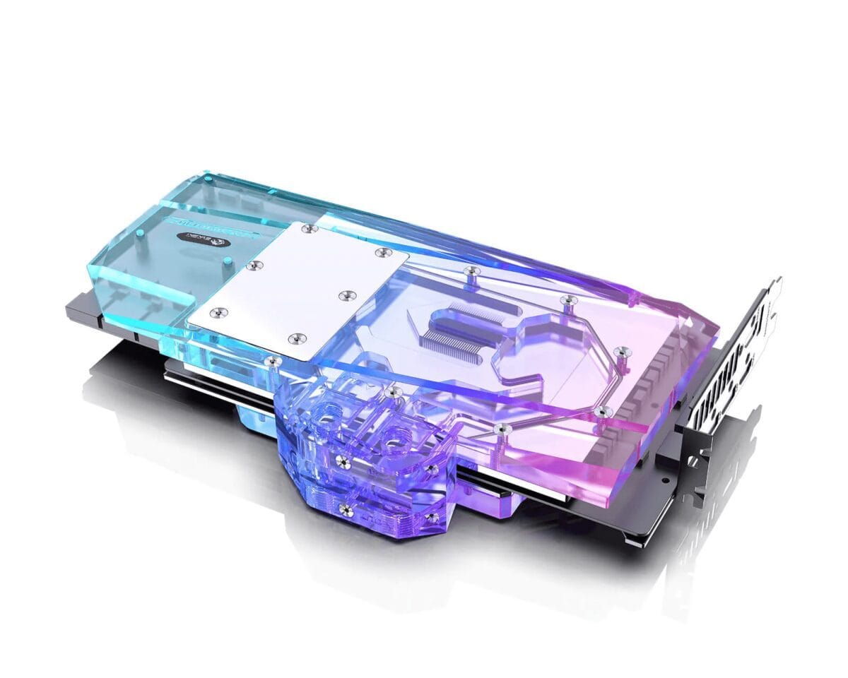 Bykski N-MS3090TRIO-TC MSI RTX3090 GAMING X TRIO Full Coverage GPU Water Block & Active Backplate - Image 7