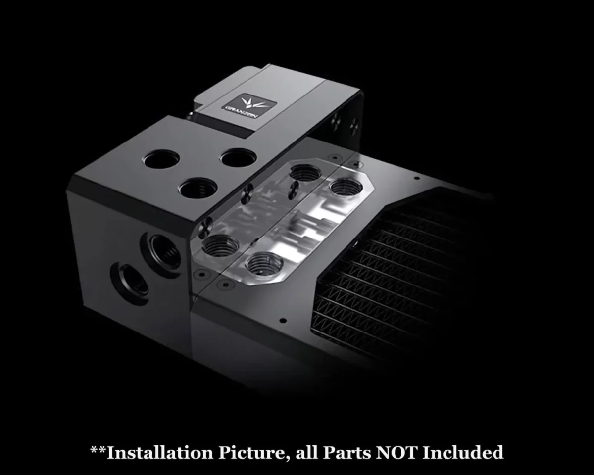 Granzon GH Series Radiator Pump Bridge Block (GY-M) - Image 6