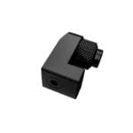 Bykski CC-HR-15-X G1/4" male-female supported rotary offset fitting - Black - Image 2