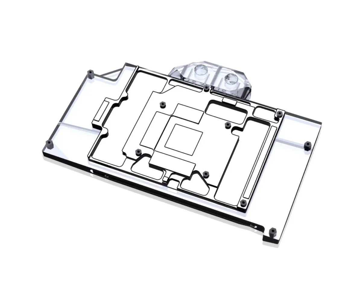 Bykski N-MS4070TITRIO-X-V2 MSI GeForce RTX4070Ti SUPRIM X 12G Full Coverage GPU Water Block & Backplate - Image 8