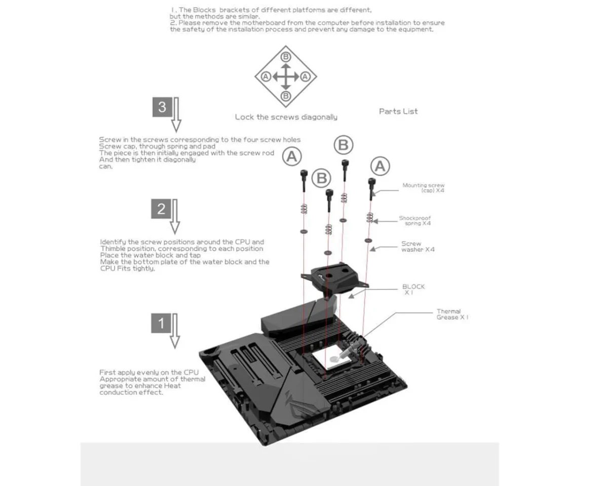 Bykski CPU-XPR-B-I-V2 High-Efficiency CPU Water Cooling Block - for Intel LGA 1200/1700/115x/2011/2066 - Image 6