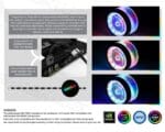 Bykski CP-PARX-X-CT60 DDC AIO Pump Reservoir Combo Silent 5V 12V RGB 200MM Water Cooling PWM Control 330L/H Lift 3 Meter - Image 6