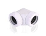 Bykski B-HTJ-DB90-V2-W 14mm OD 90 degree fitting - White (Rigid tubing)