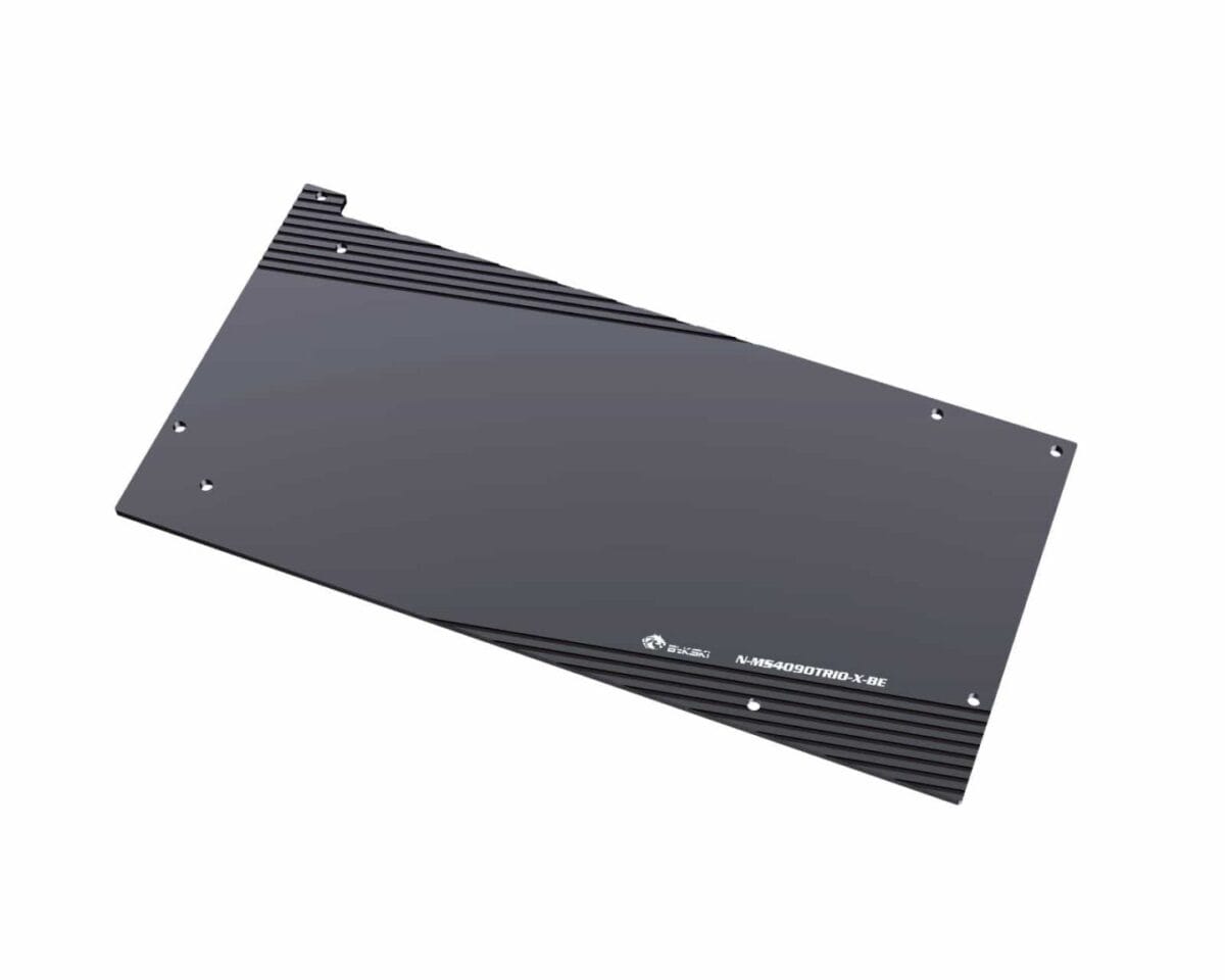 Bykski N-MS4090TRIO-X MSI GeForce RTX 4090 Gaming X Trio Full Coverage GPU Water Block & Backplate - Image 4