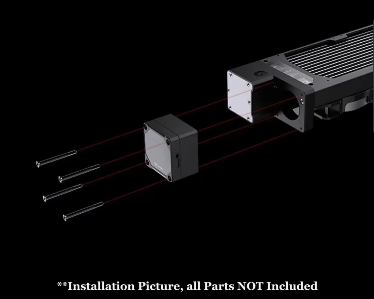 Granzon GH Series Radiator Pump Bridge Block (GY-M) - Image 7