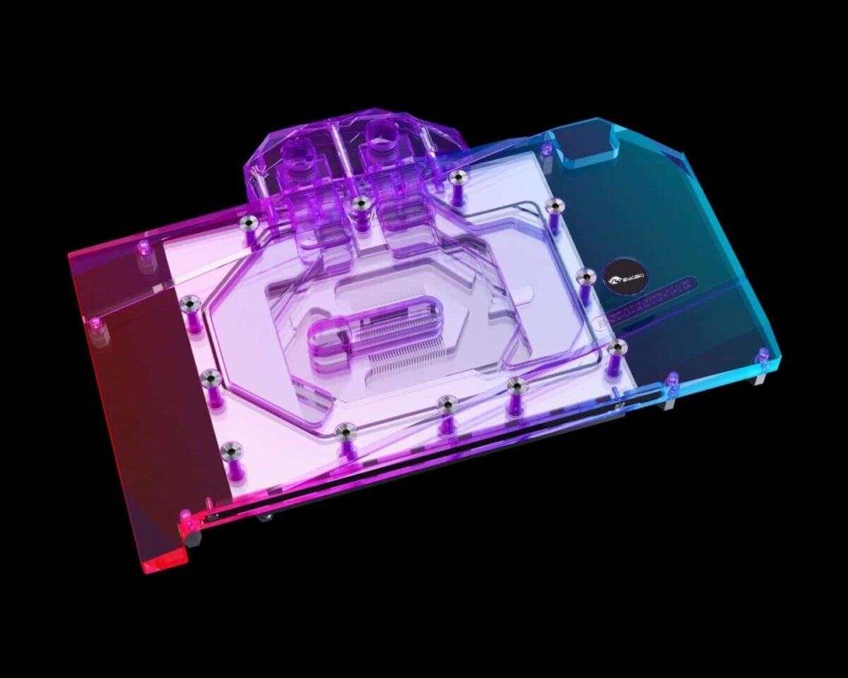 Bykski N-ST4090TQ-X-V2 Zotac Gaming RTX4090 Series Full Coverage GPU Water Block & Backplate - Image 5