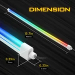 Premium NEON LED STRIPS-2x 400mm - Image 5