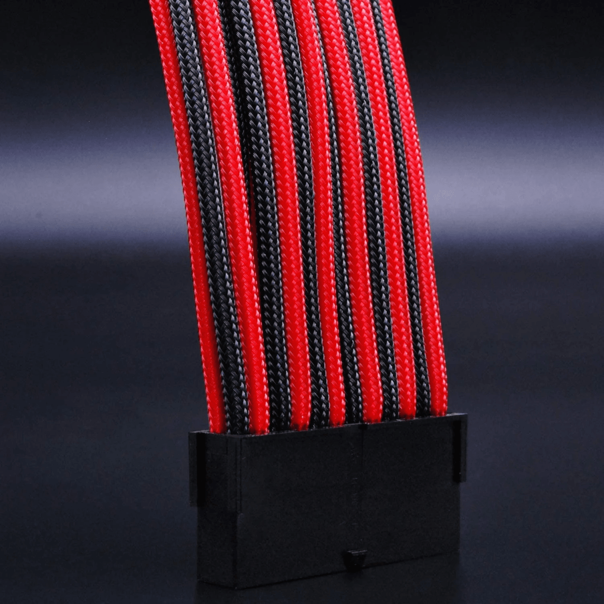 16AWG PSU Cable Extension 6 Cables-Black/Red - Image 3