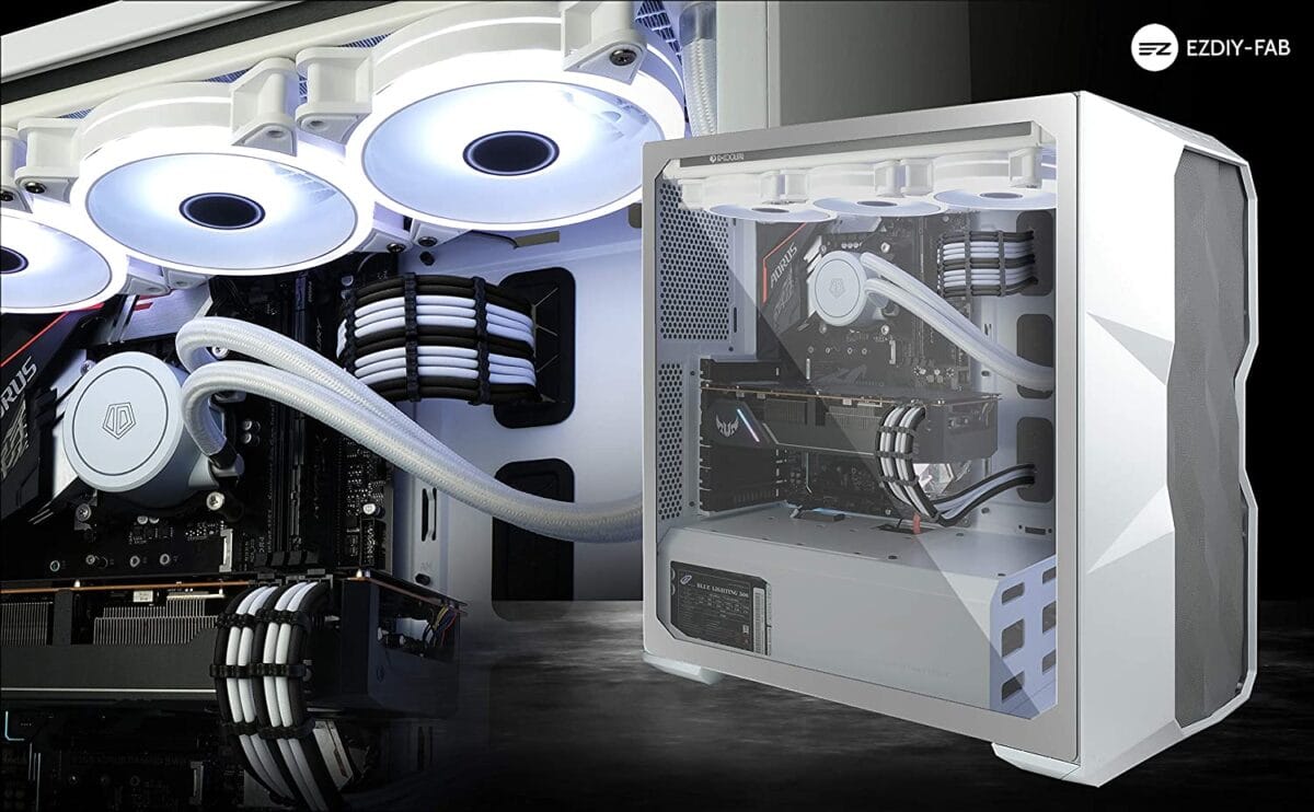 16AWG PSU Cable Extension 6 Cables-Black/White - Image 6