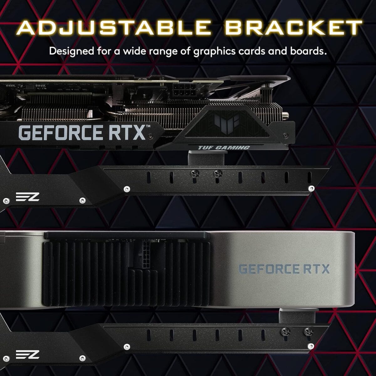 EZDIY-FAB GPU Bracket - Black - Image 7