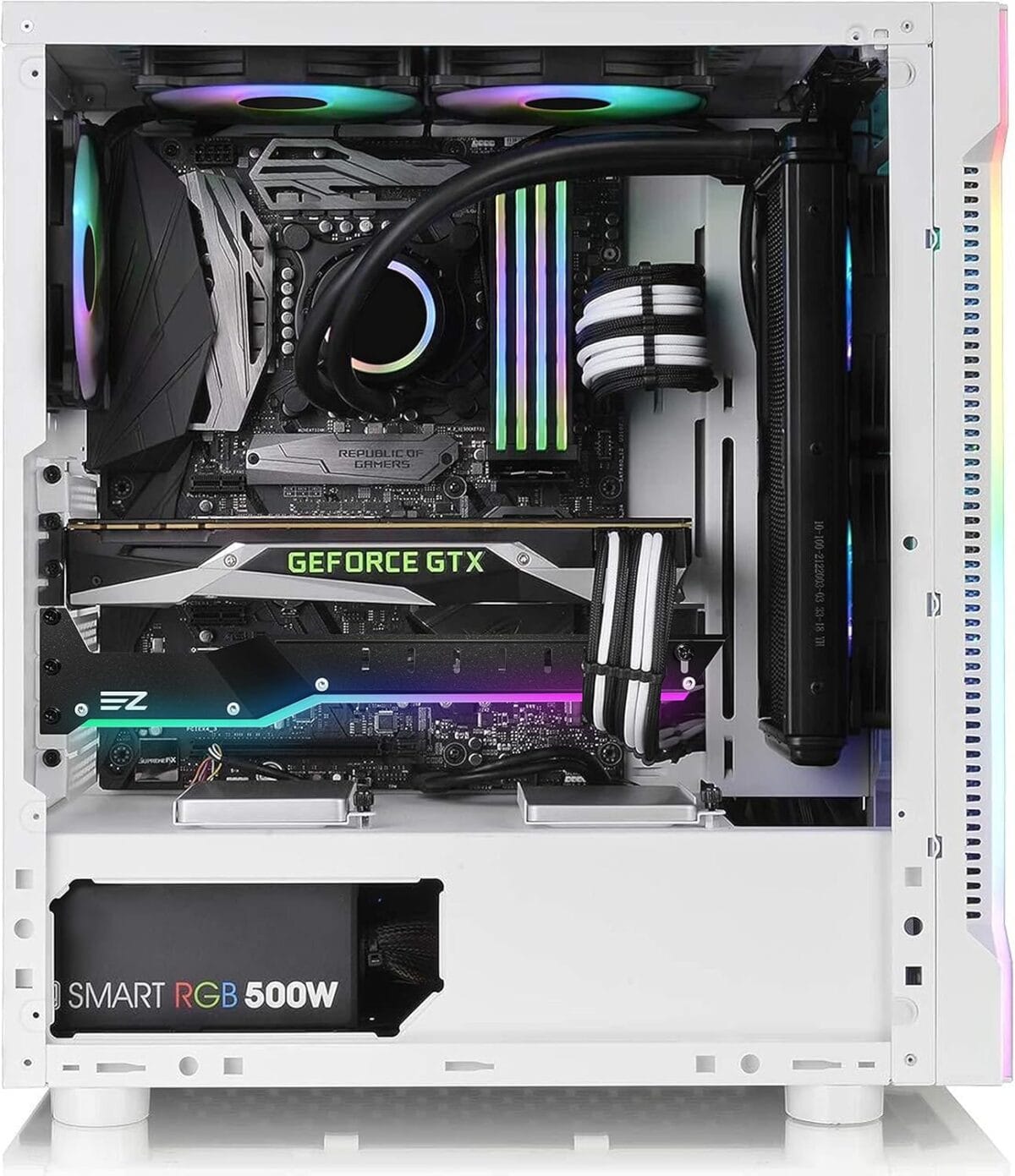 ARGB Graphics Card Holder 309- Black - Image 6