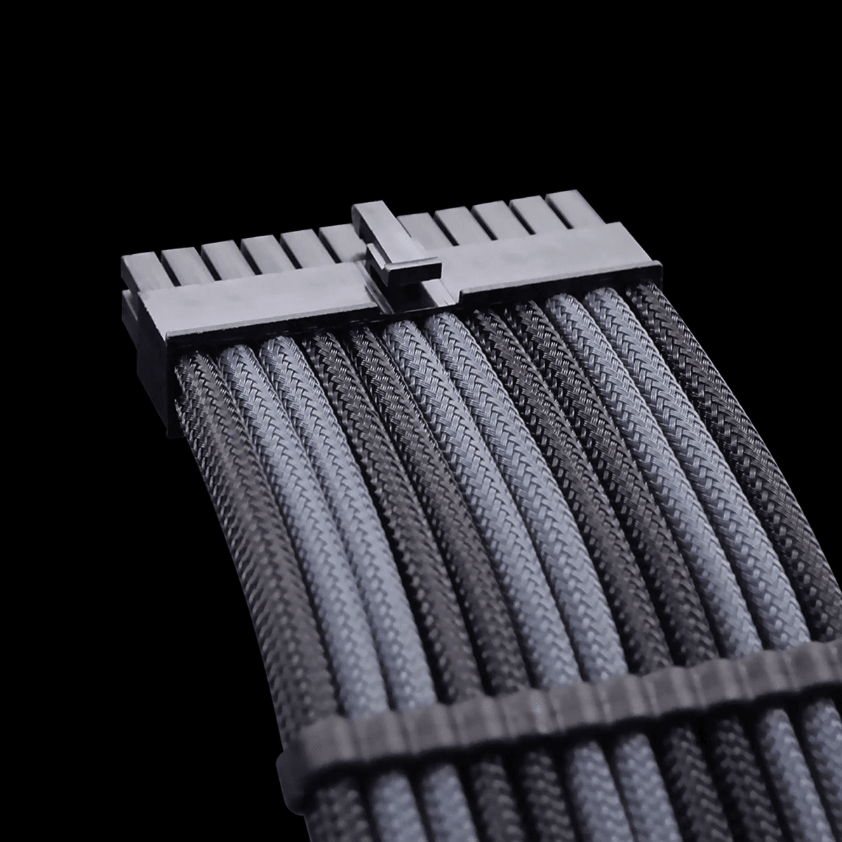 16AWG PSU Cable Extension 6 Cables-Black/Grey - Image 2