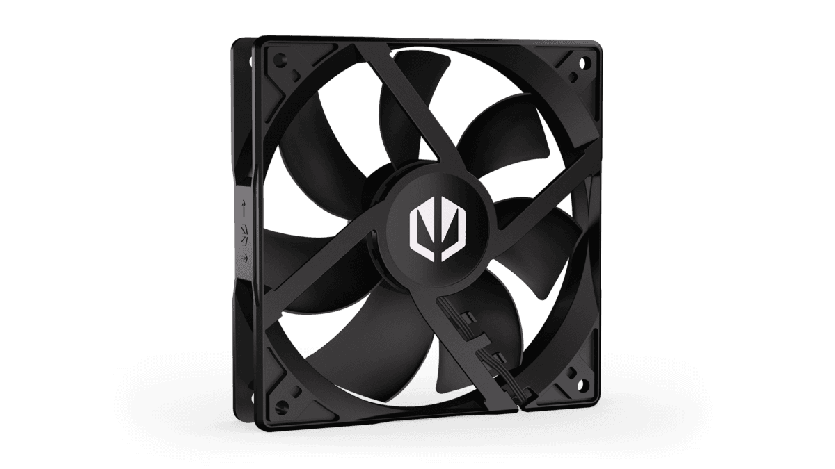 Endorfy ZEPHYR 120, 120mm PWM Fan - Black - Image 3