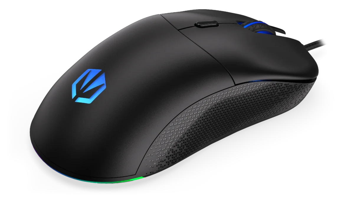 Endorfy GEM Plus PAW3370 Wired Gaming Mouse - Black - Image 4