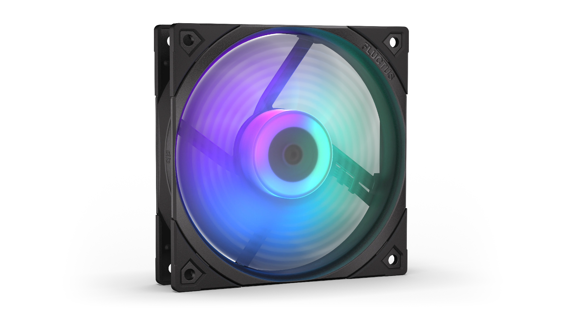 Endorfy Fluctus 120 Endorfy FLUCTUS 120, 120mm ARGB PWM Fan (46.2CFM) - Black - Image 1