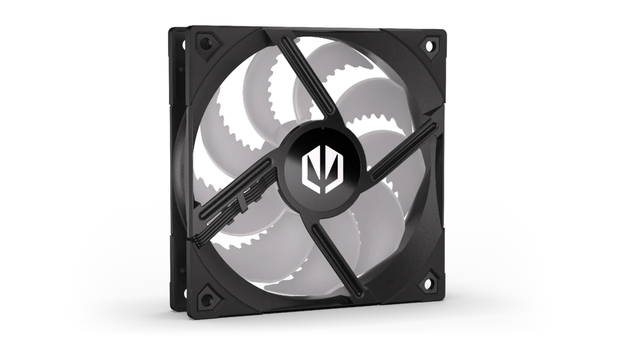 Endorfy FLUCTUS 120, 120mm ARGB PWM Fan (46.2CFM) - Black - Image 3