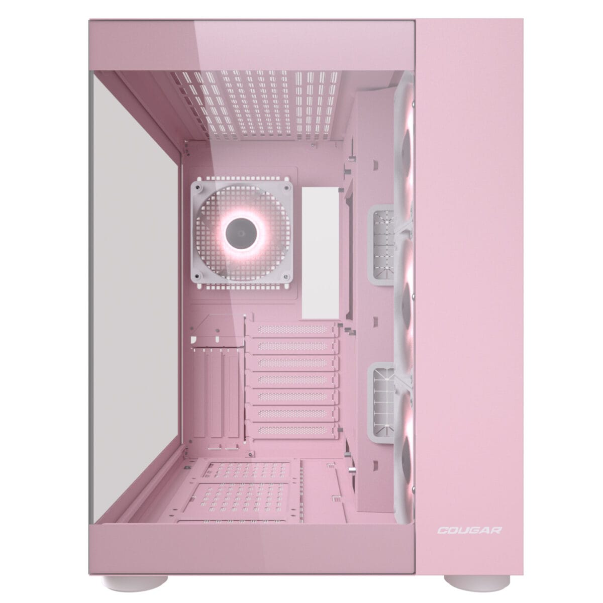 Cougar FV150 RGB Mid Tower - Pink - Image 4