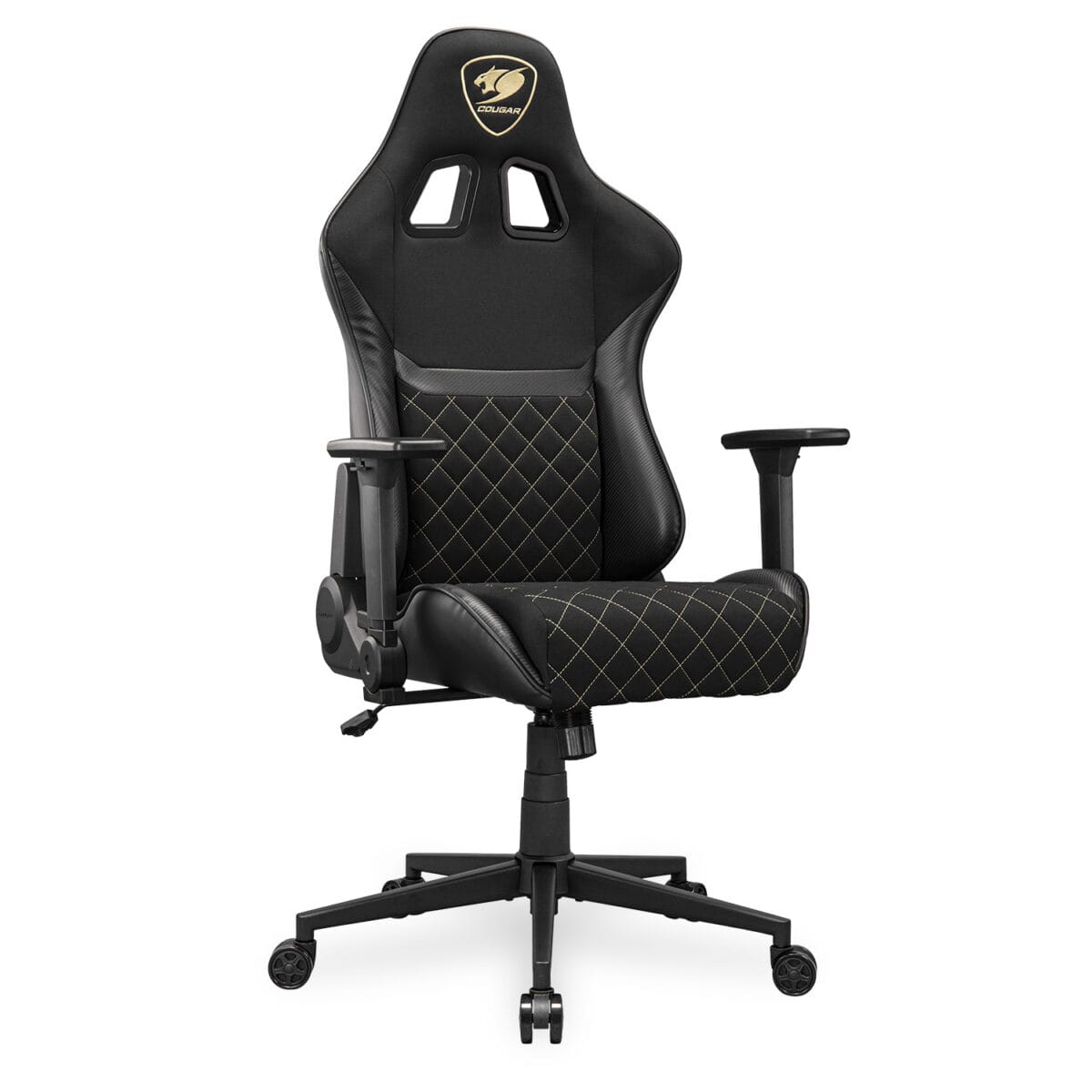 Cougar Armor One V2 Gold Fabric Gaming Chair - Image 7
