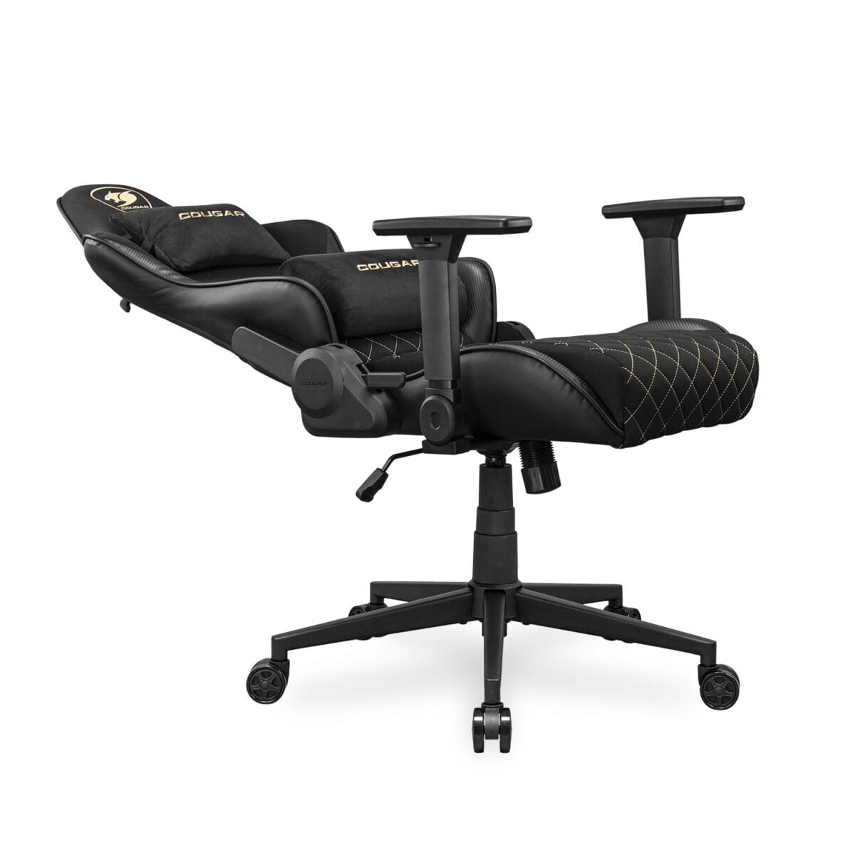 Cougar Armor One V2 Gold Fabric Gaming Chair - Image 8