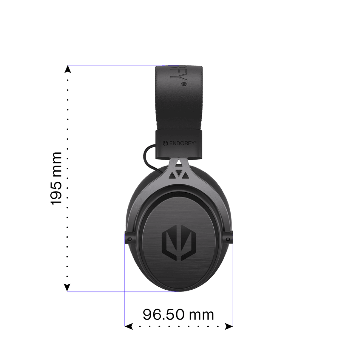 Endorfy VIRO Gaming Headset - Black - Image 15