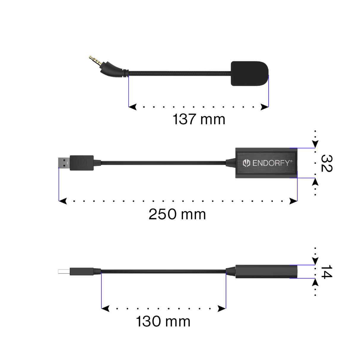 Endorfy VIRO Gaming Headset - Black - Image 17