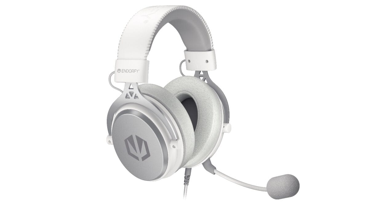 Endorfy Viro Gaming Headphones - Onyx White - Image 13