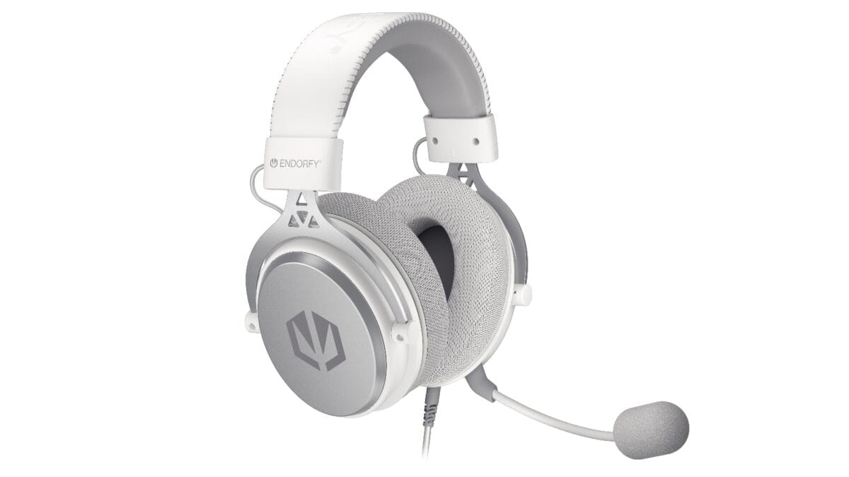 Endorfy Viro Gaming Headphones - Onyx White - Image 12